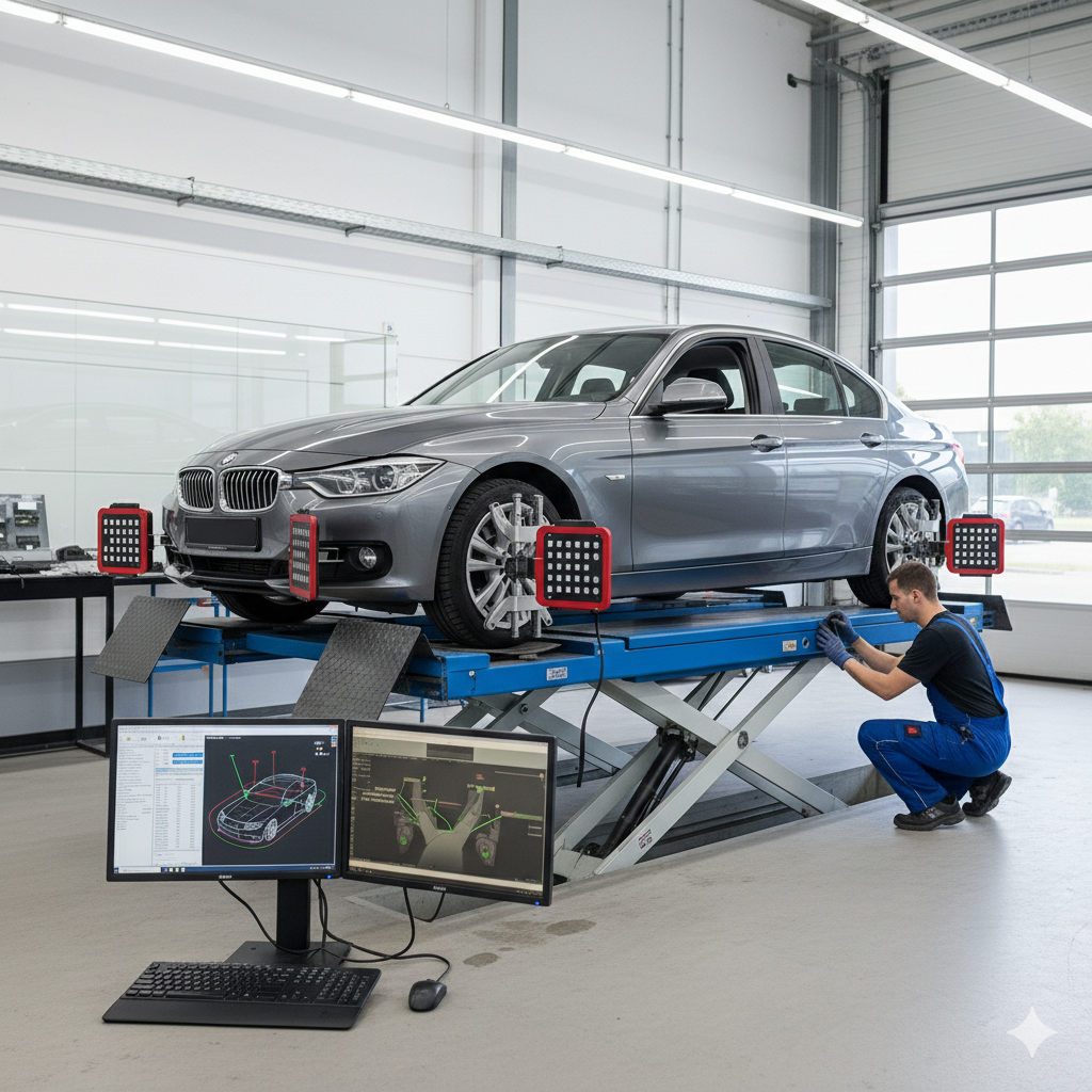 Moderne Werkstatt & Technik